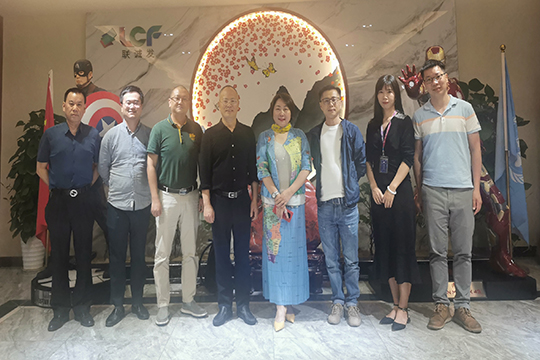 江門國家高新區(qū)領導蒞臨悟空體育參觀調研