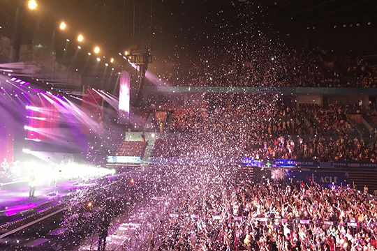 暢享搖滾，悟空體育LED大屏“耀”你好看！