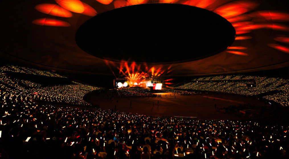 張韶涵成都演唱會透明LED顯示屏項目