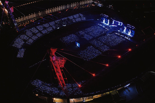 又一舞臺奇跡！悟空體育LED錐形屏燃爆2024張韶涵巡演現(xiàn)場 